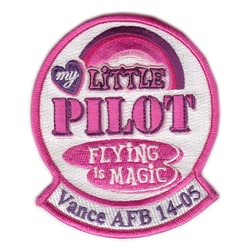 Size: 720x720 | Tagged: safe, derpibooru import, 2013, air force, badge, brony history, image in description, link in description, logo parody, military, morale patch, my little pilot, no pony, nostalgia, patch, vance afb 14-05
