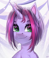 Size: 1932x2300 | Tagged: safe, artist:hakaina, derpibooru import, oc, oc only, pony, unicorn, ear fluff, ears, solo