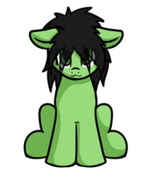 Size: 411x485 | Tagged: safe, artist:neuro, derpibooru import, oc, oc only, oc:anon, oc:anon filly, earth pony, pony, :3, cute, eye clipping through hair, female, filly, foal, looking at you, simple background, sitting, smiling, smiling at you, solo, transparent background