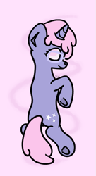 Size: 423x777 | Tagged: safe, artist:imlpidimon, derpibooru import, oc, oc only, pony, unicorn, digital art, simple background