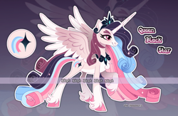 Size: 5123x3335 | Tagged: safe, artist:gkolae, derpibooru import, oc, oc only, alicorn, pony, alicorn oc, ethereal mane, horn, raised hoof, raised leg, starry mane, unshorn fetlocks, wings, zoom layer