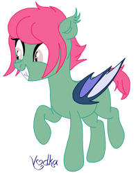 Size: 3025x3867 | Tagged: safe, artist:th3adoptableartist, derpibooru import, oc, oc only, bat pony, pony, female, mare, simple background, solo, transparent background