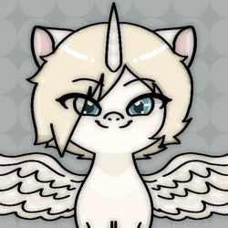 Size: 640x640 | Tagged: safe, artist:nyanko, derpibooru import, oc, oc only, oc:kionagdl, alicorn, solo