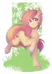 Size: 2905x4096 | Tagged: safe, artist:yutailaarts, derpibooru import, oc, oc only, earth pony, pony, earth pony oc, female, glasses, solo