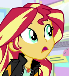 Size: 704x777 | Tagged: safe, derpibooru import, screencap, sunset shimmer, equestria girls, mirror magic, spoiler:eqg specials, cropped, solo