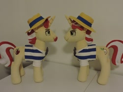 Size: 800x600 | Tagged: safe, artist:little-broy-peep, derpibooru import, flam, flim, pony, irl, photo, plushie