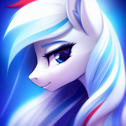 Size: 1050x1050 | Tagged: safe, ai content, derpibooru import, generator:stable diffusion, machine learning generated, oc, oc:marussia, pony, nation ponies, russia, solo