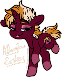 Size: 1210x1507 | Tagged: safe, artist:sexygoatgod, derpibooru import, oc, oc only, oc:afterglow ecstacy, pony, unicorn, adoptable, chibi, female, mare, simple background, solo, transparent background