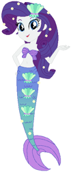 Size: 236x567 | Tagged: safe, artist:ocean lover, artist:selenaede, derpibooru import, rarity, mermaid, equestria girls, scare master, season 5, bare shoulders, base, base used, belly button, bra, clothes, costume, dress, fins, fish tail, hair ornament, mermaid lovers, mermaid tail, mermaidized, mermarity, mermay, midriff, nightmare night costume, purple hair, rarity's mermaid dress, seashell, seashell bra, simple background, species swap, tail, tail fin, underwear, white background