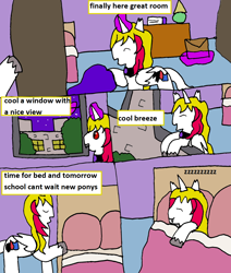 Size: 1112x1314 | Tagged: safe, artist:ask-luciavampire, derpibooru import, oc, pony, undead, vampire, vampony, comic, sleeping, tumblr