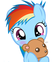 Size: 1780x2000 | Tagged: safe, artist:jan, artist:simbyfim, derpibooru import, rainbow dash, base used, cute, female, filly, filly rainbow dash, foal, simple background, toy, transparent background, younger