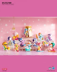 Size: 850x1063 | Tagged: safe, derpibooru import, applejack, fluttershy, pinkie pie, princess celestia, rainbow dash, rarity, twilight sparkle, mane six, merchandise, official, pop mart