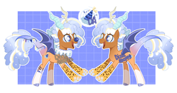 Size: 3608x1912 | Tagged: safe, artist:dixieadopts, derpibooru import, oc, oc:fantastic fiesta, draconequus, hybrid, interspecies offspring, magical gay spawn, male, offspring, parent:cheese sandwich, parent:discord, simple background, solo, transparent background