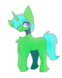 Size: 1000x1250 | Tagged: artist needed, safe, derpibooru import, oc, oc:green byte, pony, unicorn, male, simple background, solo, stallion, transparent background