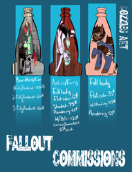 Size: 3000x3921 | Tagged: safe, artist:cozzie, derpibooru import, advertisement, commission info, fallout, fallout 4