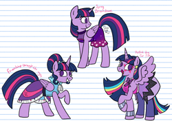 Size: 2480x1748 | Tagged: safe, artist:queertrixie, derpibooru exclusive, derpibooru import, twilight sparkle, twilight sparkle (alicorn), alicorn, pony, equestria girls, equestria girls series, friendship through the ages, perfect day for fun, spring breakdown, spoiler:eqg series (season 2), alternate hairstyle, clothes, equestria girls outfit