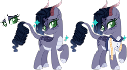 Size: 4427x2462 | Tagged: safe, artist:nathy2001, derpibooru import, oc, oc only, oc:diamond plum, dracony, hybrid, back scales, base used, clothes, female, flank scales, head turn, horns, interspecies offspring, measuring tape, offspring, parent:rarity, parent:spike, parents:sparity, raised hoof, raised leg, shirt, simple background, smiling, solo, trans female, transgender, transparent background