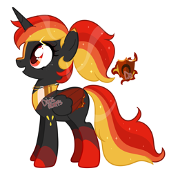 Size: 2000x2038 | Tagged: safe, artist:dixieadopts, derpibooru import, oc, oc only, oc:legendary fire, alicorn, pony, colored wings, female, mare, simple background, solo, transparent background, two toned wings, wings