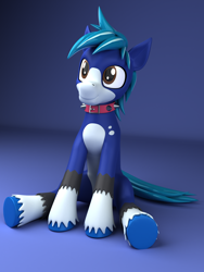 Size: 1500x2000 | Tagged: safe, artist:argos90, derpibooru import, oc, oc only, oc:azulito, earth pony, pony, 3d, colt, colt oc, foal, male, reference sheet, solo