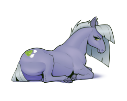 Size: 2065x1645 | Tagged: safe, artist:aquaticvibes, derpibooru import, limestone pie, earth pony, horse, pony, female, hoers, lying down, mare, simple background, solo, whiskers, white background
