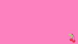 Size: 1920x1080 | Tagged: safe, artist:zacatron94, derpibooru import, cherry berry, cutie mark, cutie mark only, desktop background, minimalist, no pony, pink background, simple background, wallpaper