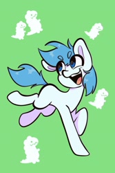 Size: 1200x1800 | Tagged: safe, artist:chunchalunch, derpibooru import, oc, oc only, earth pony, pony, eye clipping through hair, eyebrows, eyebrows visible through hair, happy, open mouth, open smile, smiling, solo