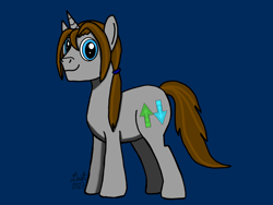 Size: 3200x2400 | Tagged: safe, artist:dust, derpibooru exclusive, derpibooru import, oc, oc:dust, pony, unicorn, digital art, male, ponytail, simple background, solo, stallion