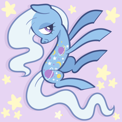 Size: 5000x5000 | Tagged: safe, artist:pilesofmiles, derpibooru import, night glider (g1), earth pony, pony, g1, g4, colored lineart, g1 to g4, generation leap, show accurate, solo, space, stars, twice as fancy ponies