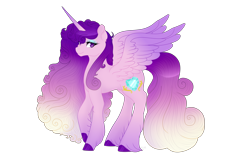 Size: 8000x5000 | Tagged: safe, artist:cakeshake22, derpibooru import, princess cadance, alicorn, pony, absurd resolution, alternate hairstyle, simple background, solo, transparent background