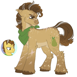 Size: 1000x1000 | Tagged: safe, artist:kazmuun, derpibooru import, grand pear, pony, simple background, solo, transparent background, young grand pear, younger