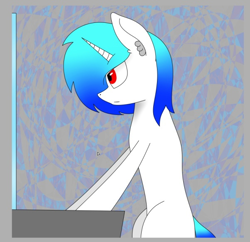 Size: 602x583 | Tagged: safe, artist:cotarsis, derpibooru import, oc, oc only, pony, unicorn, old art, solo