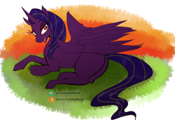 Size: 4960x3508 | Tagged: safe, artist:liechisenshi, derpibooru import, oc, oc only, alicorn, pony, alicorn oc, horn, solo, wings