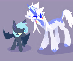 Size: 8000x6643 | Tagged: safe, artist:nmoonly, derpibooru import, oc, oc only, bat pony, kirin, bat pony oc, kirin oc