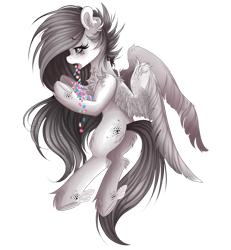 Size: 3531x3825 | Tagged: safe, artist:starartcreations, derpibooru import, oc, pegasus, pony, butt, chest fluff, feathered fetlocks, female, pegasus oc, pills, plot, simple background, solo, transparent background, unshorn fetlocks