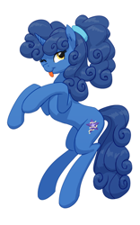 Size: 2400x3855 | Tagged: safe, artist:carnifex, derpibooru import, oc, oc:nighttime wishes, pony, unicorn, ;p, female, hairband, mare, one eye closed, simple background, solo, tongue, tongue out, white background, wink