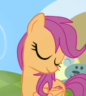 Size: 179x199 | Tagged: safe, artist:redheadfly, derpibooru import, scootaloo, pony, older, picture for breezies, solo