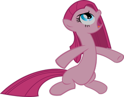 Size: 1002x788 | Tagged: safe, artist:retroponybro, derpibooru import, pinkie pie, earth pony, pony, party of one, angry, base used, female, full body, mare, pinkamena diane pie, simple background, solo, transparent background, vector