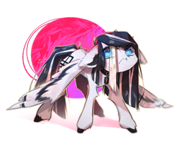 Size: 1920x1591 | Tagged: safe, artist:prettyshinegp, derpibooru import, oc, oc only, pegasus, pony, choker, female, frown, mare, pegasus oc, simple background, solo, transparent background, wet, wet mane, wings