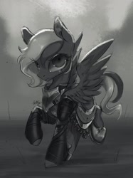 Size: 2048x2732 | Tagged: safe, artist:rottengotika, derpibooru import, oc, oc only, pegasus, pony, solo