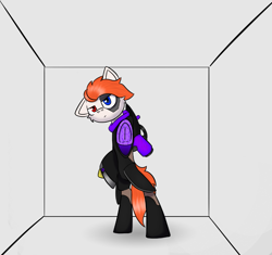 Size: 913x859 | Tagged: safe, artist:cotarsis, derpibooru import, pony, bipedal, looking at you, overwatch, solo