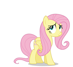 Size: 6000x5500 | Tagged: safe, alternate version, artist:gypsykumquat, derpibooru import, fluttershy, pegasus, pony, .svg available, absurd resolution, cute, female, mare, show accurate, shyabetes, simple background, solo, transparent background, vector, wings