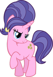 Size: 731x1063 | Tagged: safe, artist:retroponybro, derpibooru import, cookie crumbles, pony, unicorn, base used, female, mare, raised hoof, raised leg, simple background, solo, transparent background, vector