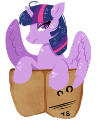 Size: 700x870 | Tagged: safe, artist:coffeelotte, edit, editor:strifesnout, ponerpics import, twilight sparkle, twilight sparkle (alicorn), alicorn, pony, female, mare, solo, template