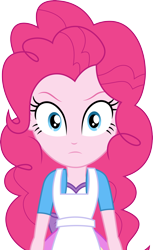 Size: 3000x4891 | Tagged: safe, artist:cloudy glow, derpibooru import, pinkie pie, eqg summertime shorts, equestria girls, the art of friendship, .ai available, simple background, solo, transparent background, vector