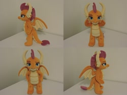 Size: 1597x1199 | Tagged: safe, artist:little-broy-peep, derpibooru import, smolder, dragon, dragoness, female, irl, photo, plushie, solo