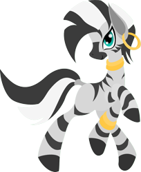 Size: 827x1014 | Tagged: safe, artist:sophor, derpibooru import, zecora, zebra, lineless, simple background, solo, transparent background