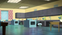 Size: 3072x1727 | Tagged: safe, derpibooru import, screencap, dance magic, equestria girls, spoiler:eqg specials, background, canterlot high, kitchen, liminal space, no pony