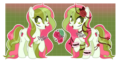 Size: 4000x1976 | Tagged: safe, artist:dixieadopts, derpibooru import, oc, oc only, oc:jade rose, earth pony, pony, female, mare, solo