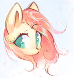 Size: 2066x2175 | Tagged: safe, artist:mirroredsea, derpibooru import, fluttershy, pony, bust, cute, female, frown, high res, mare, no pupils, portrait, shyabetes, simple background, solo, white background, windswept mane