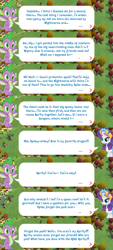 Size: 2045x4539 | Tagged: safe, derpibooru import, idw, rarity, spike, dragon, pony, unicorn, claws, crown, dialogue, dialogue box, english, event, female, gameloft, horn, idw showified, implied princess luna, jewelry, male, mare, mobile game, my little pony: magic princess, official, regalia, speech bubble, text, winged spike, wings